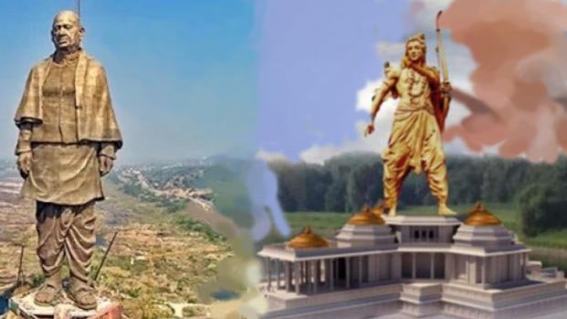 जब पटेल की प्रतिमा बन सकती है तो राम का मंदिर क्यों नहीं-आरएसएस