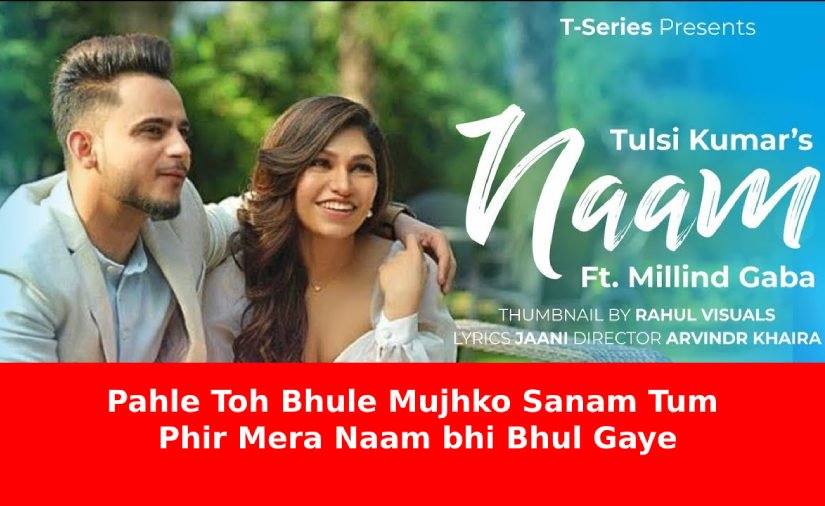 Naam Lyrics by Tulsi Kumar and Millind Gaba