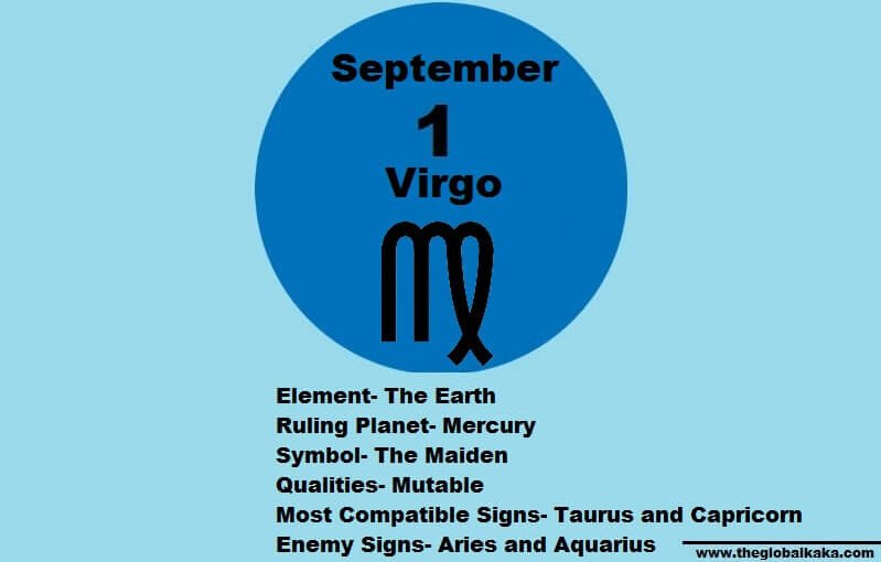 September 1 Zodiac Sign