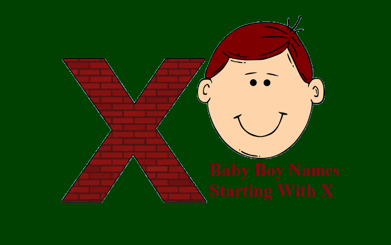 Baby boy names start with X