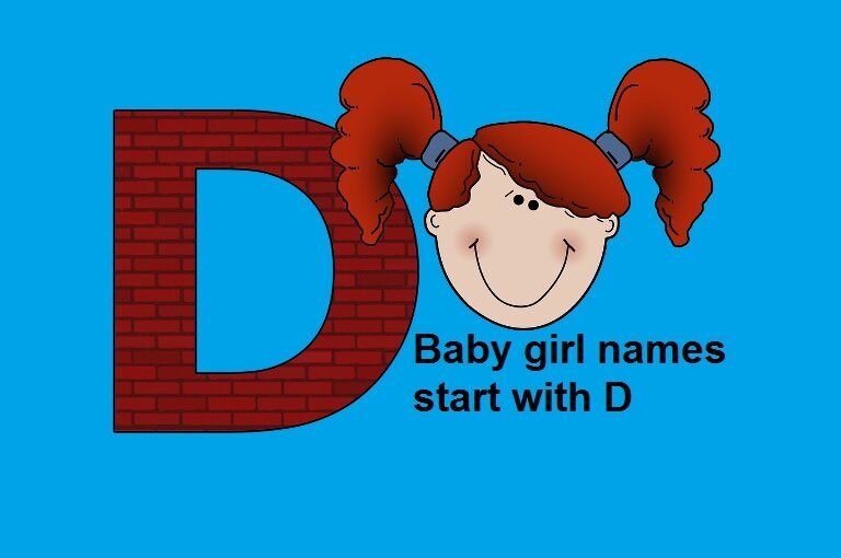 Baby girl names start with D